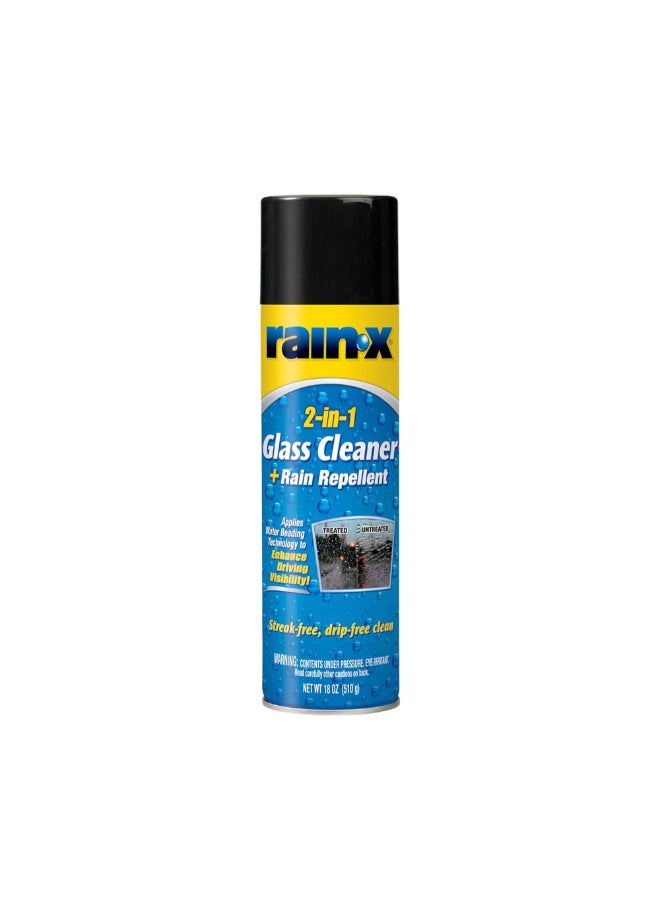 Rain-X 2-in-1 Glass Cleaner with Rain Repellent Spray 510 g 5080233 - Image 1